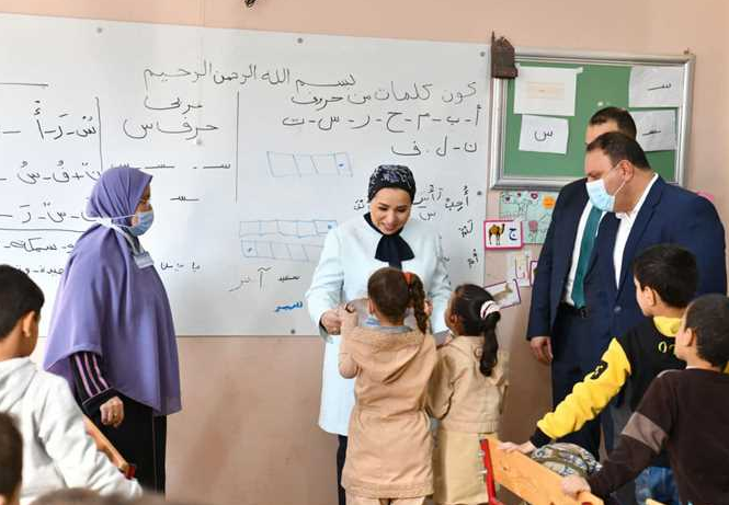 انتصار السيسي في قرية شما بالمنوفية